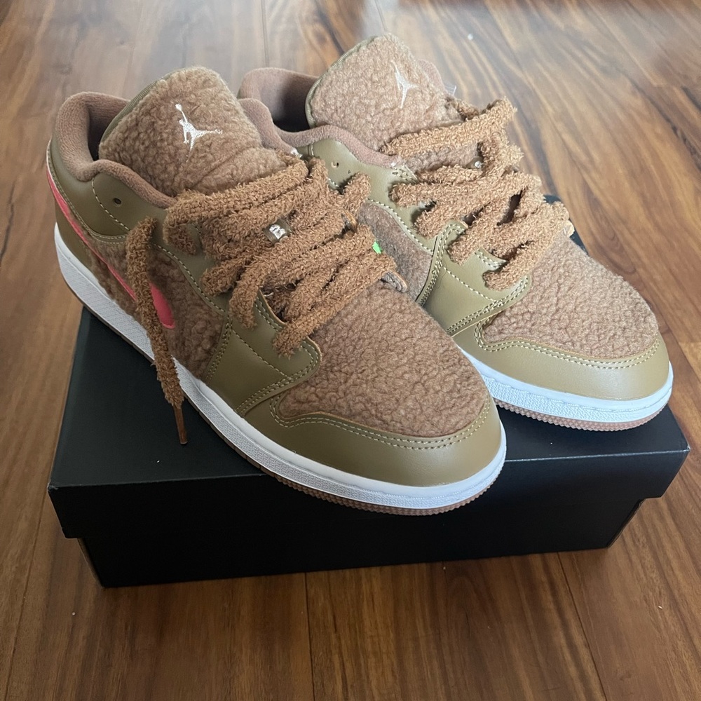 Teddy Bear Low Air Jordan 1